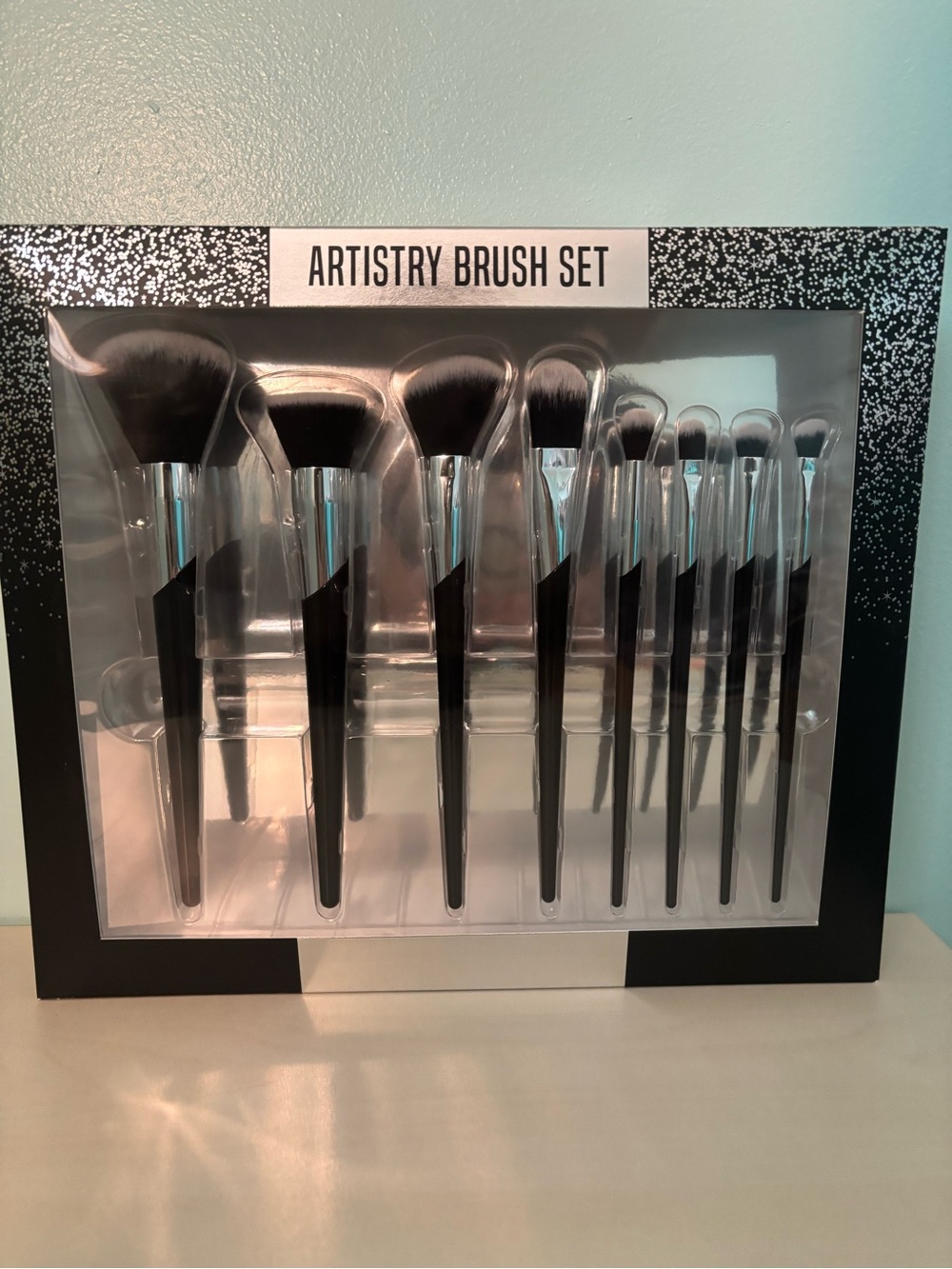 artis Artistry Brush Set - Black and Silver